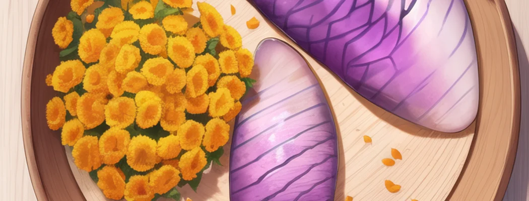 画面疲労と食事の科学 — イラスト