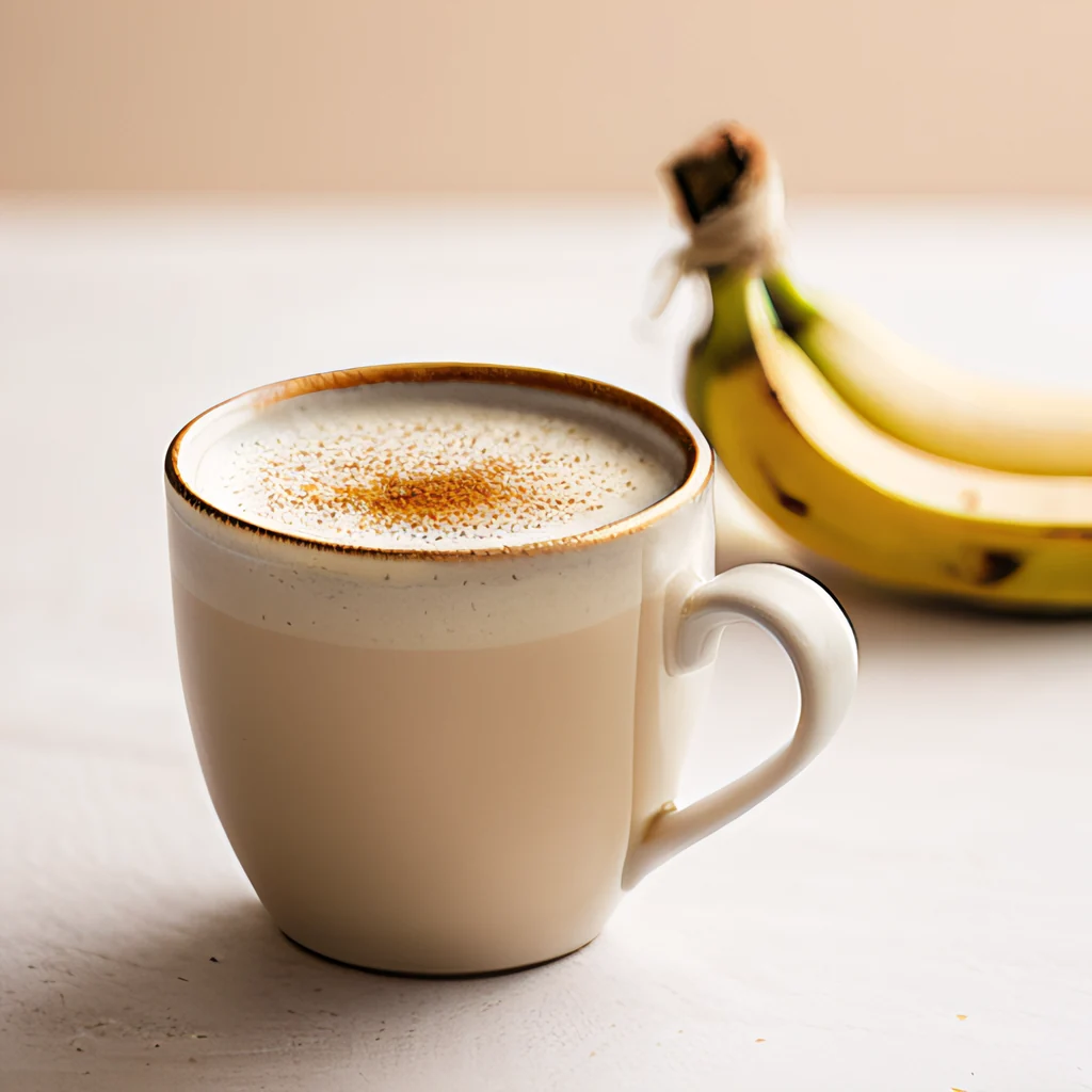 バナナはちみつホットミルク