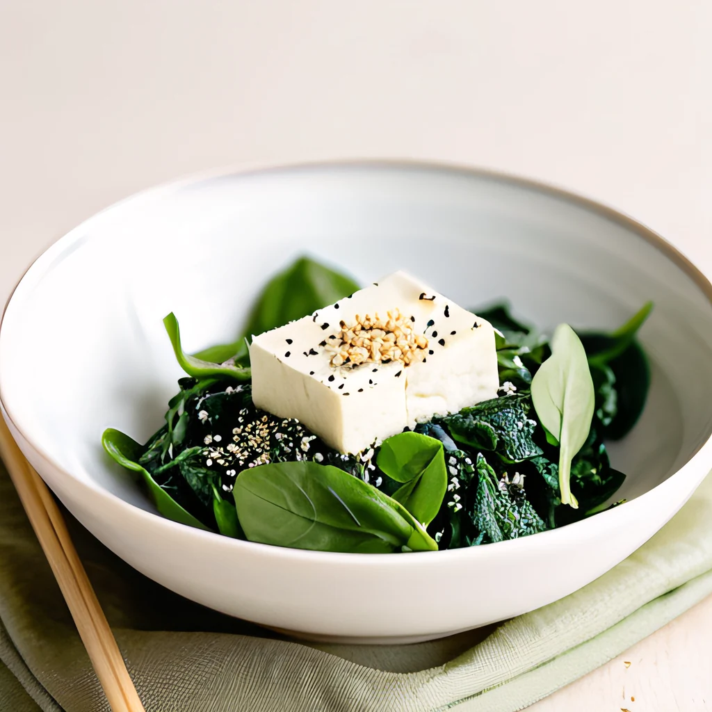 ほうれん草と豆腐の白和え