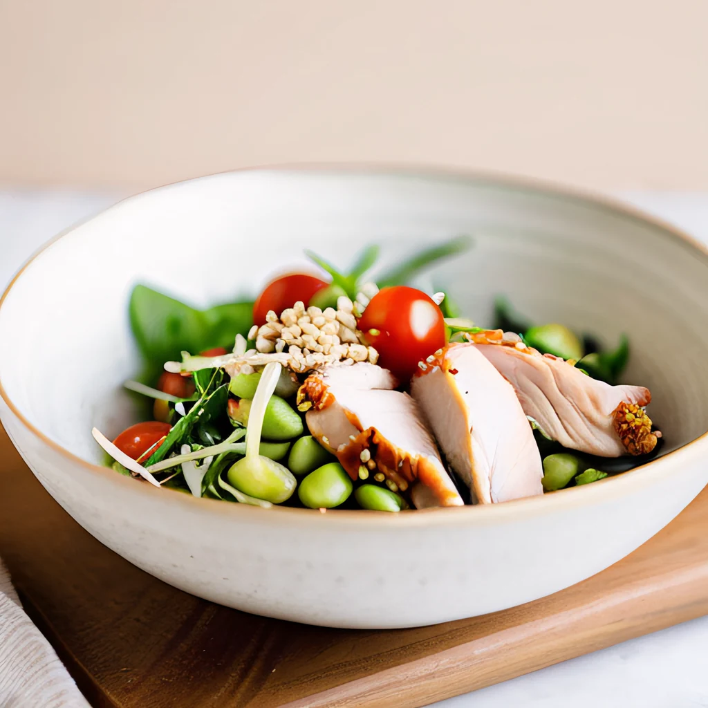 ささみと枝豆のたんぱく質サラダ